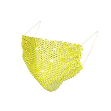 2022 Sexy Crystal Face Mask Rhinestones Fashion Costume Jewelry For Women Glitter Mouth Mask For Masquerade Party Nightclub