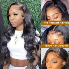 30 Inch Lace Front Human Hair Wigs Hd Brazilian 13x4 Frontal Wig For Black Women Body Wave 4x4 Glueless Pre Plucked Closure Wig